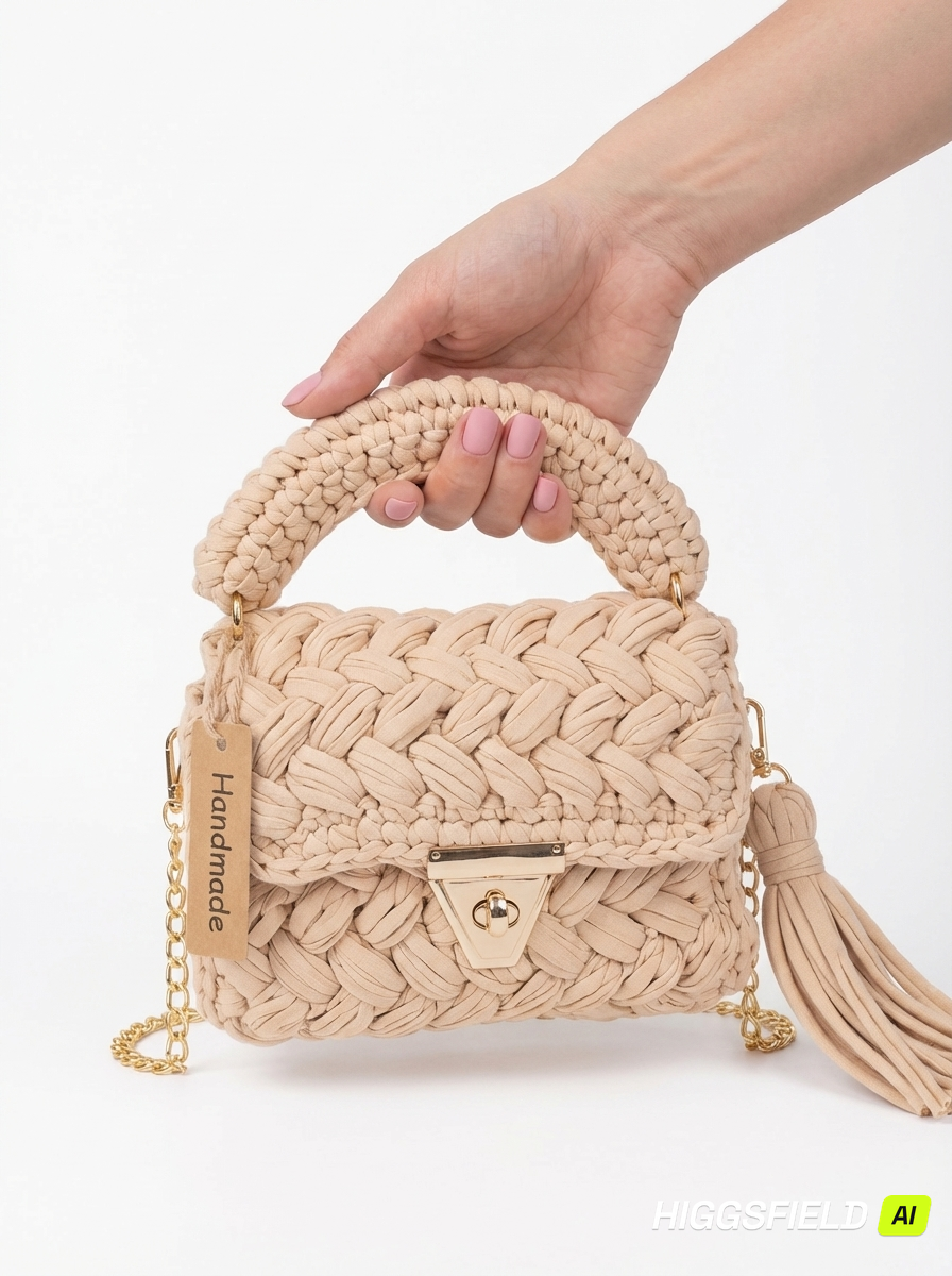 Zelora CrochetBag (30 Hours Crocheting)